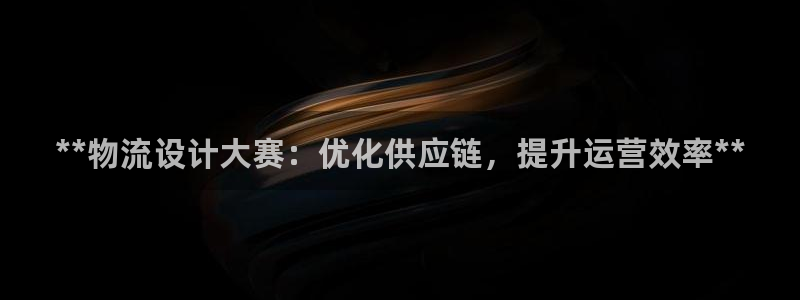 28圈取保：**物流设计大赛：优化供