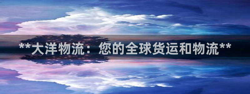 28圈软件有什么用：**大洋物流：您