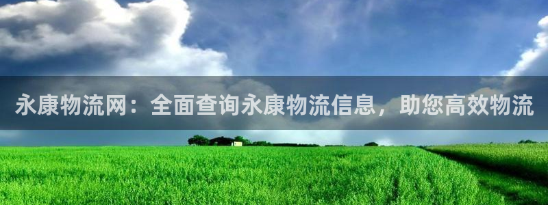 28圈链接来一个：永康物流网：全面查