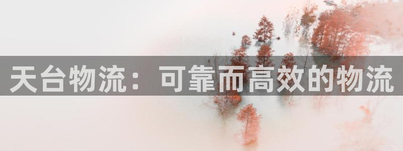 28圈昵称：天台物流：可靠而高效的物