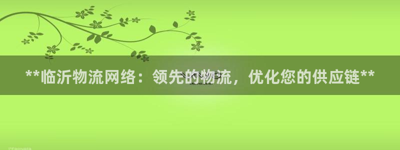 28圈游戏最新版：**临沂物流网络：领先的物流，优化您的供应